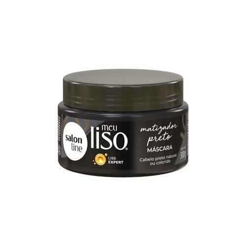 imagem de MASC CAP S LINE 300GR MEU LISO MATIZ PRETO