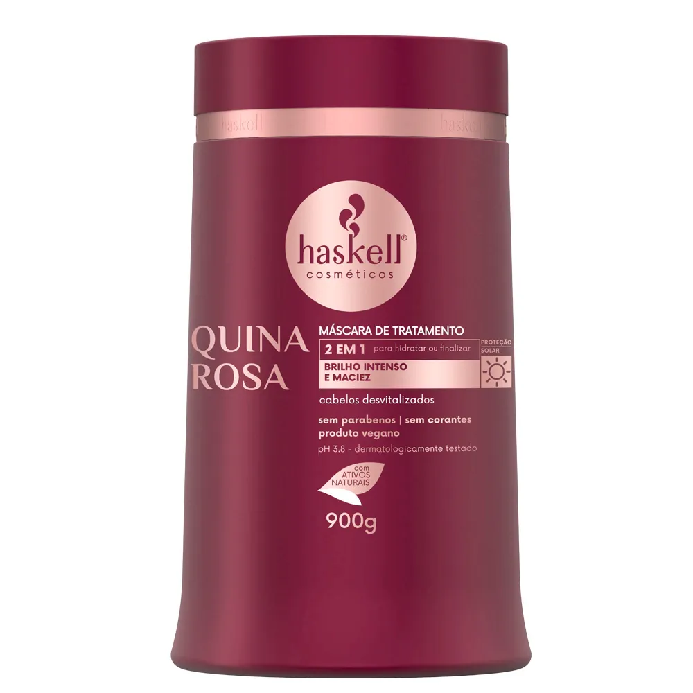 imagem de MASC CAP HASKELL 900GR QUINA ROSA