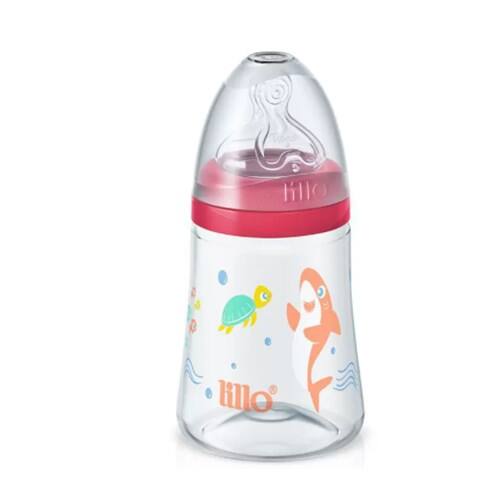 imagem de MAM LILLO DESIGN 180ML 625831 SIL ORT ROSA