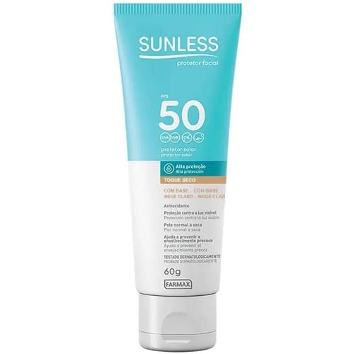 imagem de PROT SOLAR SUNLESS  60GR FPS50 CLARO