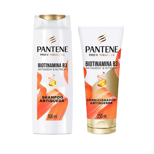 imagem de KIT PANTENE SH300+CO150ML  BIOTINAMINA