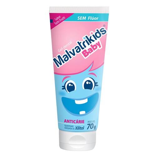 imagem de CR DENT MALVATRI KIDS BABY GEL 70GR