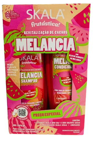 imagem de KIT SKALA SH+COND 325ML FRUTASTICA MELANCIA