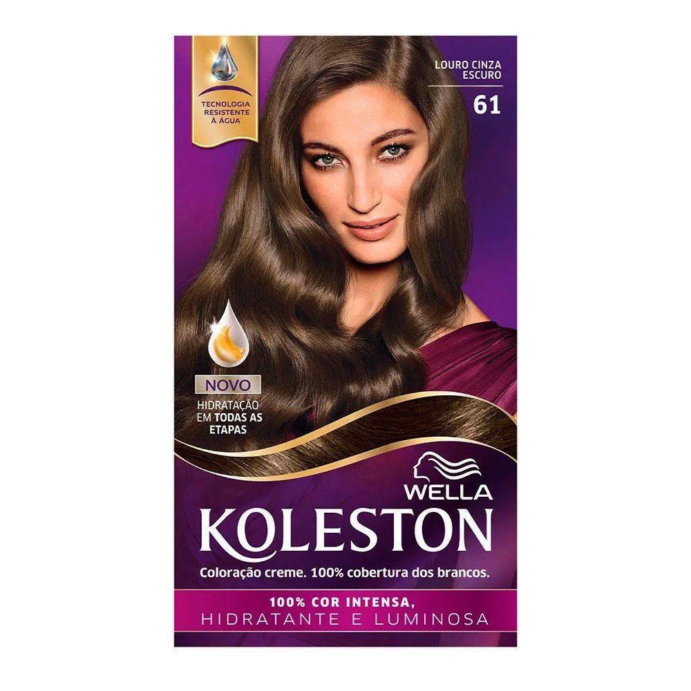 imagem de TINT KOLESTON   61 LOURO CINZA ESCURO