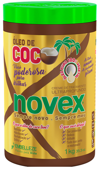 imagem de CR CAP NOVEX 1KG OLEO COCO