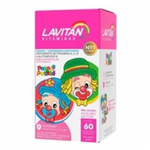 imagem de LAVITAN INFANTIL 60CPR MAST TUTTI FRUTTI