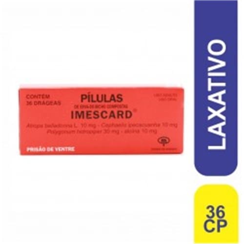imagem de IMESCARD PILULA  36CPS