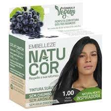 imagem de TINT NATUCOR  1.00 PRETO INTENS