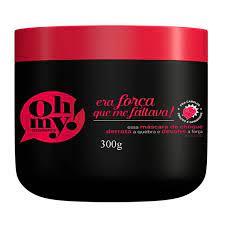 imagem de MASCARA CAPILAR  OH MY 300GR ERA FORCA QUE ME FALTAVA