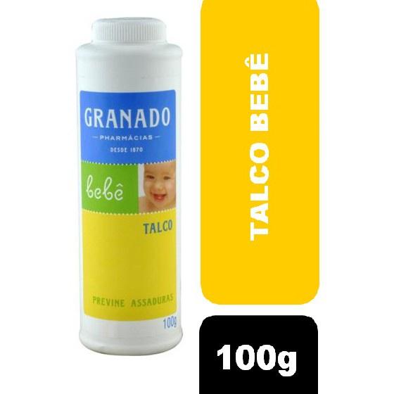 imagem de TALCO GRANADO BEBE 100GR