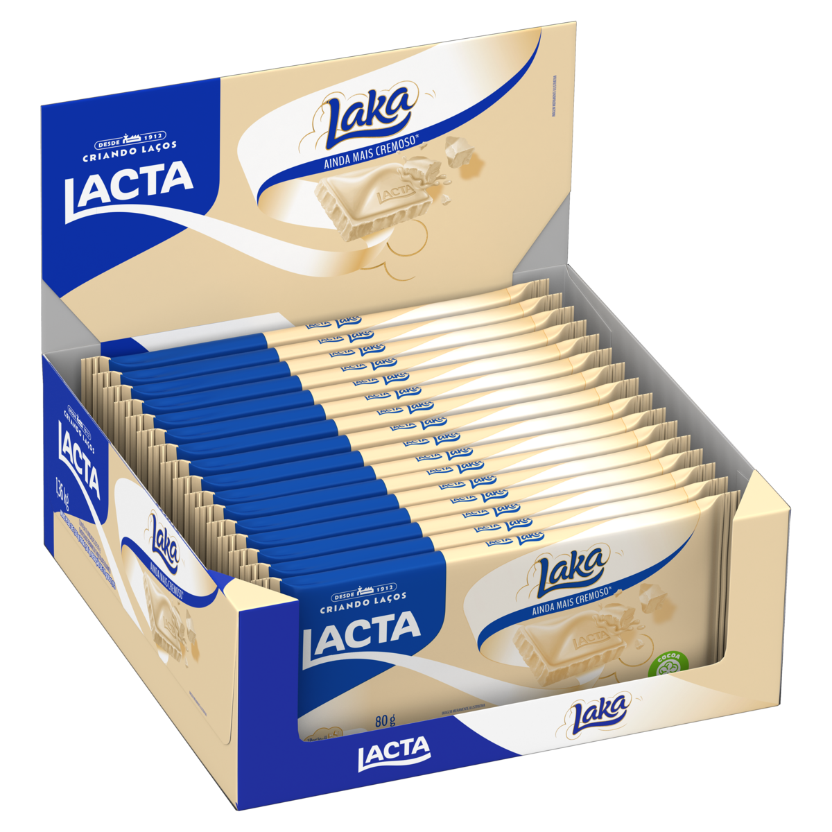 imagem de CHOCOLATE LACTA LAKA 80GR