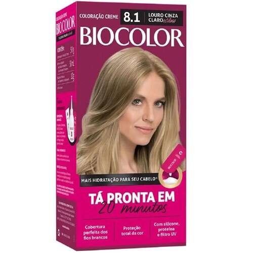 imagem de TINT BIOCOLOR MINI KIT 8.1 LOURO ACINZENT