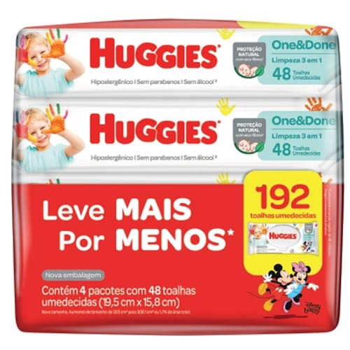 imagem de LENC UMED HUGGIES 48UN ONEDONE