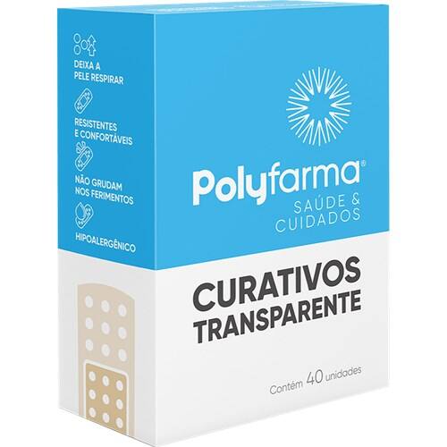 imagem de CURATIVO POLYFARMA TRANSPARENTES 40UND