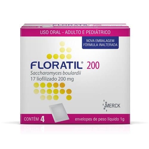 imagem de FLORATIL 200MG 4ENVELOPES