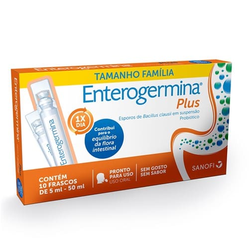 imagem de ENTEROGERMINA PLUS 5ML 10FRS