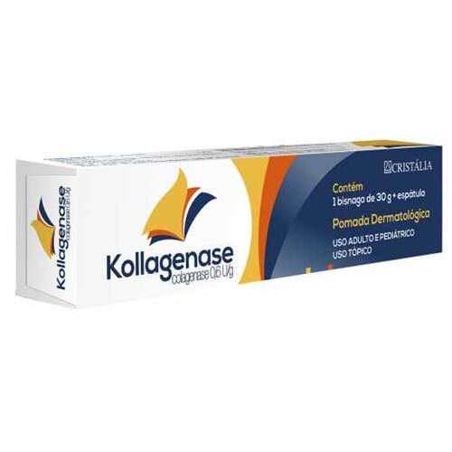 imagem de KOLLAGENASE POM 30GR CRISTALIA