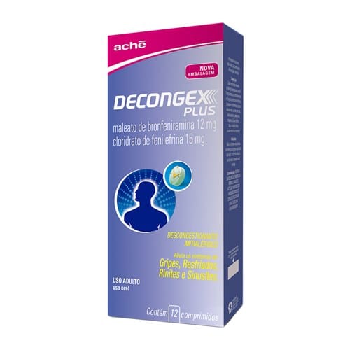 imagem de DECONGEX PLUS CPR. C/12
