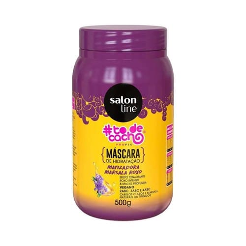 imagem de MASC CAP S LINE 500GR TODECACHO MATIZ MARSALA