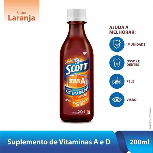 imagem de EMULSAO SCOTT 200ML LARANJA