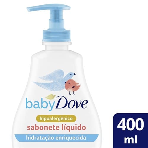 imagem de SAB LIQ DOVE BABY HIPOALERGENICO 400ML