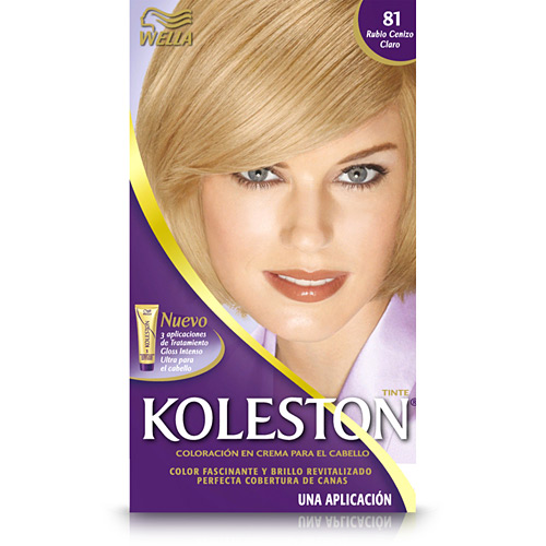 imagem de TINT KOLESTON   81 LOURO CINZA CLARO