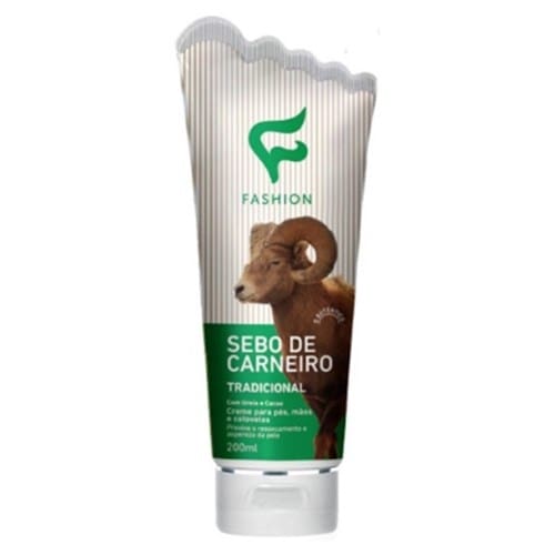 imagem de SEBO DE CARNEIRO FASSHION 200ML UREIA 10%