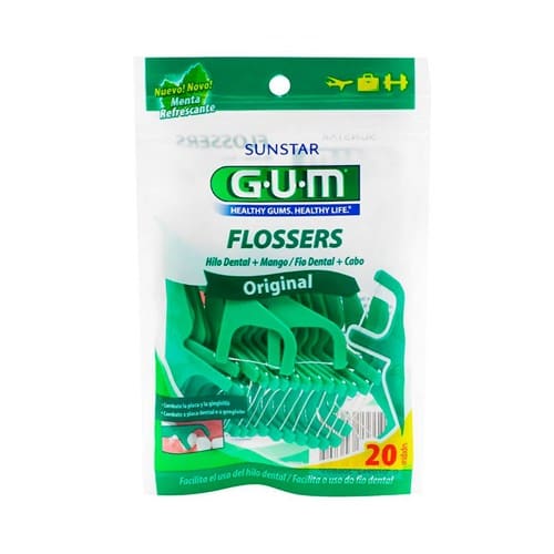 imagem de FIO DENT GUM FLOSSER 20UN ORIGINAL MENTA