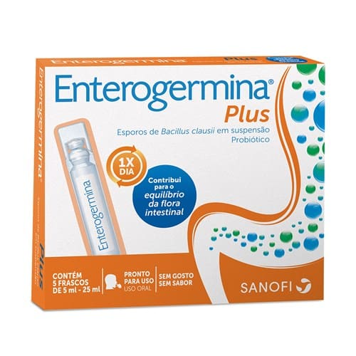 imagem de ENTEROGERMINA PLUS C/ 5 FLACONETES