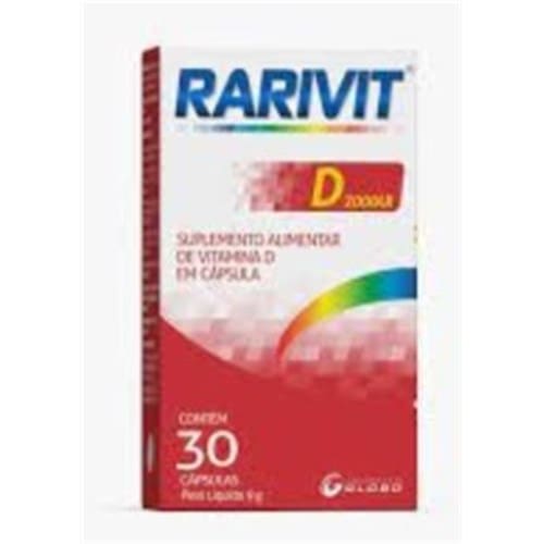 imagem de RARIVIT D3 2000 UI 30 CPR