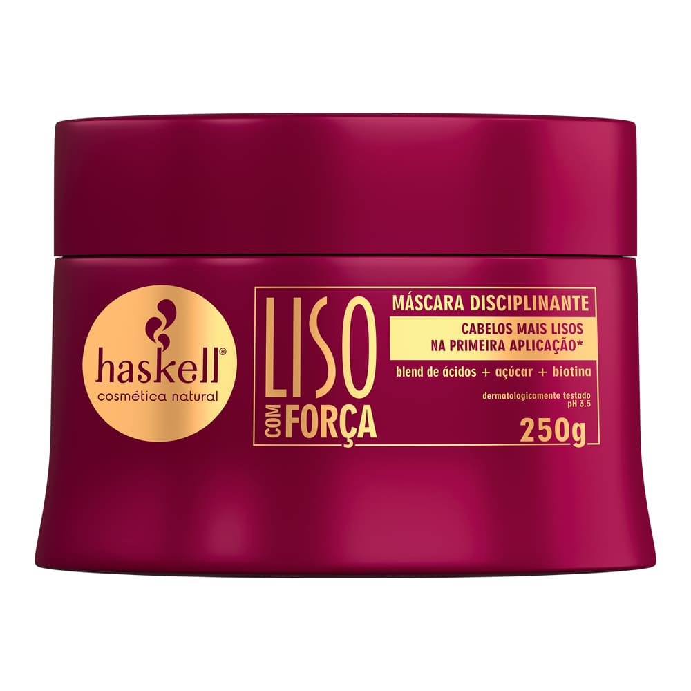 imagem de MASC CAP HASKELL 300GR LISO COM FORCA