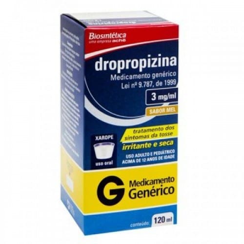 imagem de DROPROPIZINA 3MG/ML 120ML BIOSINTETICA