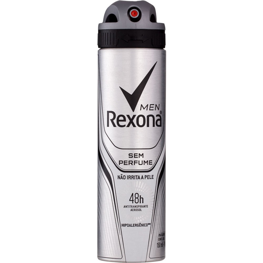 imagem de DES REXONA AERO 150ML MEN S/PERFUME