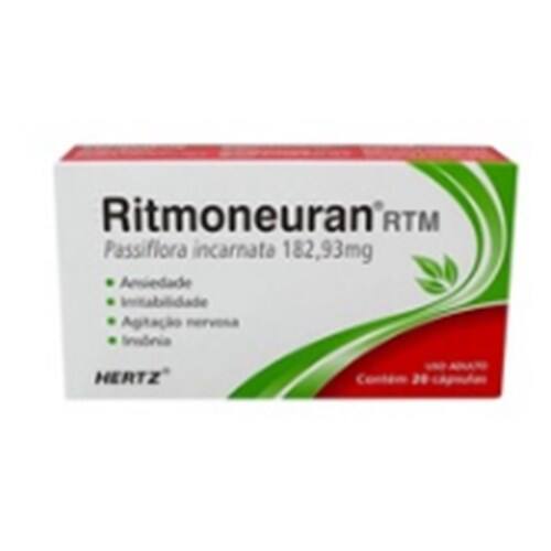 imagem de RITMONEURAN 182,93MG C/20 CPS