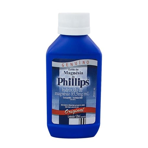 imagem de LEITE DE MAGNESIA PHILLIPS 120ML ORIGINAL