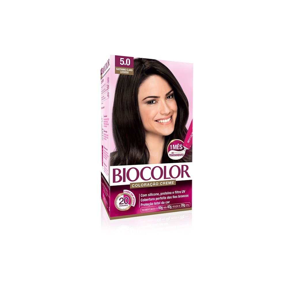 imagem de TINT BIOCOLOR   5.0 CASTANHO CLARO