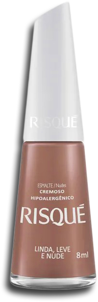 imagem de ESM RISQUE 8ML BL LINDA LEVE NUDE
