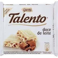 imagem de CHOCOLATE TALENTO 85GR BRANCO DOCE DE LEITE