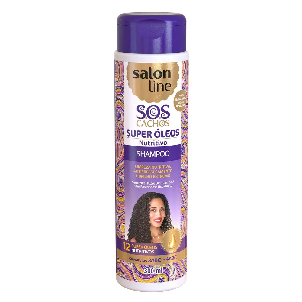 imagem de SH S LINE 300ML  SOS SUPER OLEOS
