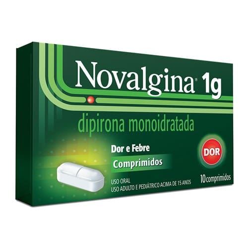 imagem de NOVALGINA 1 G C/10