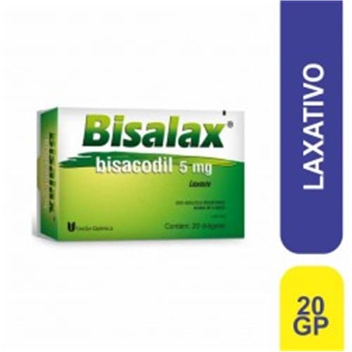 imagem de BISALAX 5MG 20CPR UNIAO QUIMICA