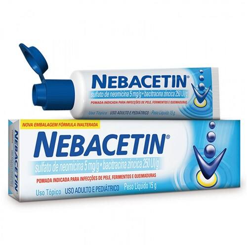 imagem de NEBACETIN POMADA 15 G