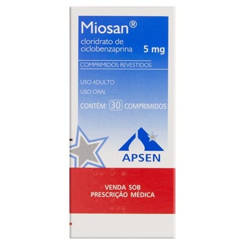 imagem de MIOSAN  5MG 10CPR