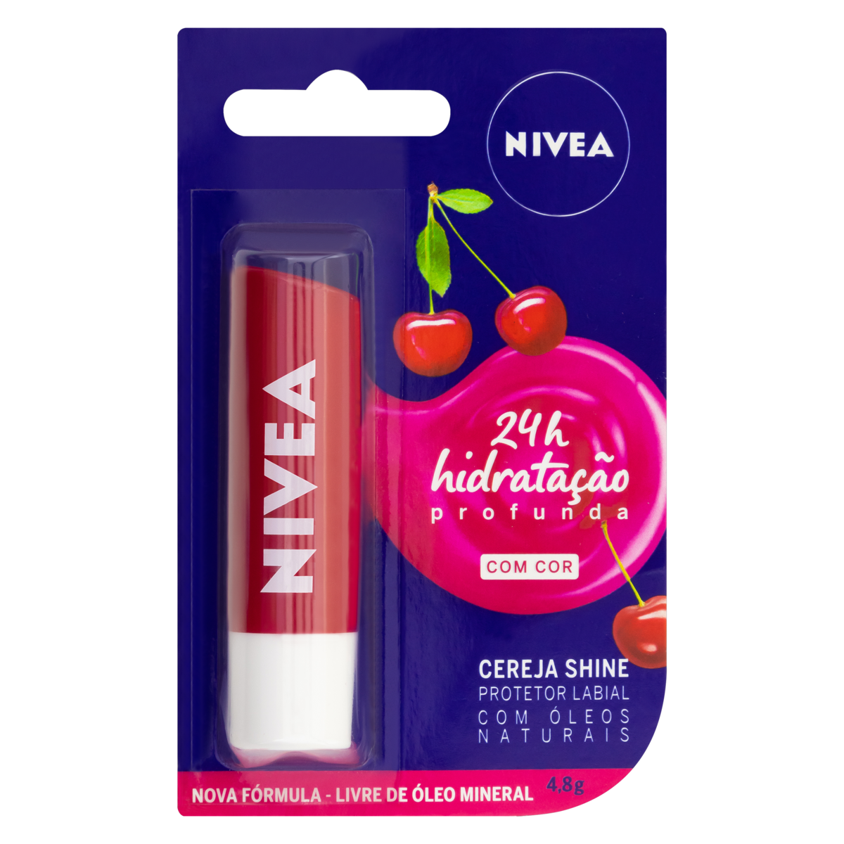 imagem de PROTETOR LABIAL NIVEA CEREJA