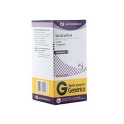 imagem de LORATADINA 1MG/ML 100ML PRATI