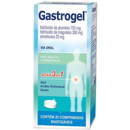 imagem de GASTROGEL 20CPR MASTIGAVEIS