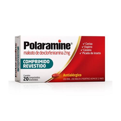 imagem de POLARAMINE 2 MG C/20