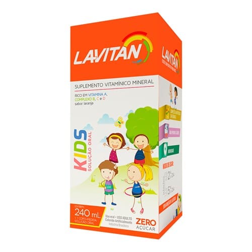 imagem de LAVITAN INFANTIL 240ML LARANJA