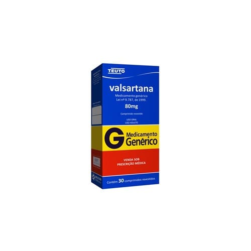 imagem de VALSARTANA  80MG 30CPR TEUTO