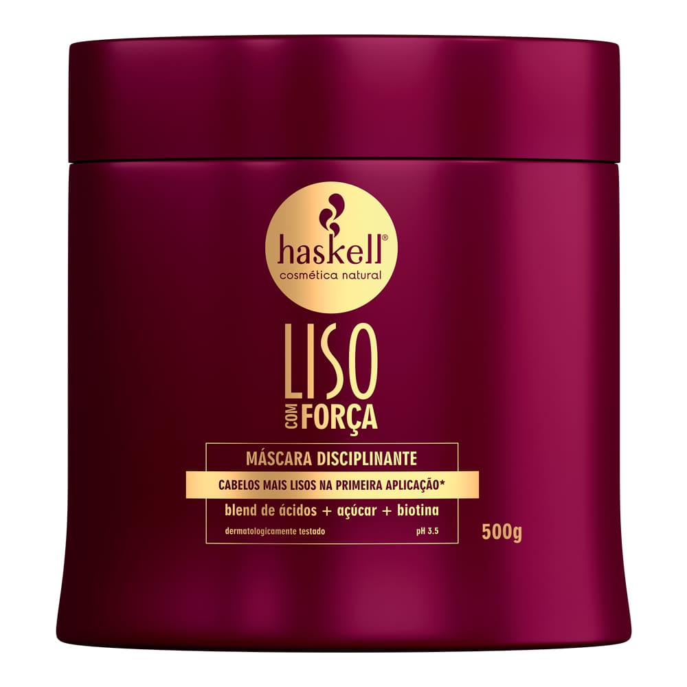 imagem de MASC CAP HASKELL 500GR LISO COM FORCA